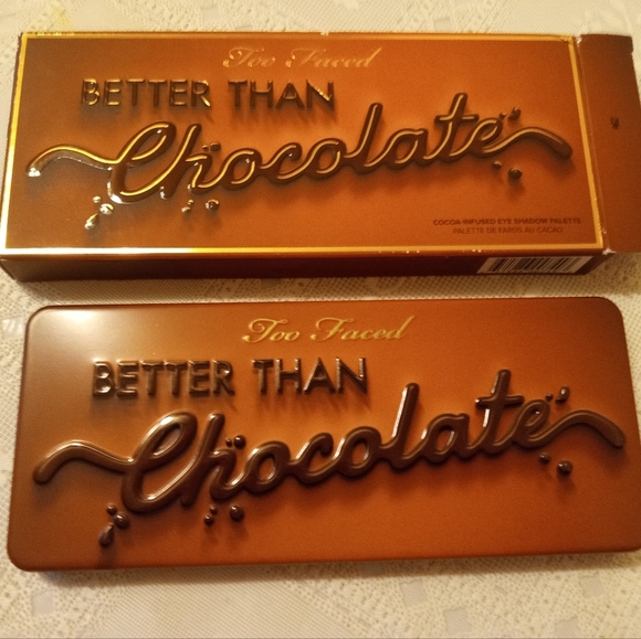 HP🔥🆕 Too Faced Better Than Chocolate Cocoa Infused Eye Shadow Palette, NEW - Picture 11 of 14